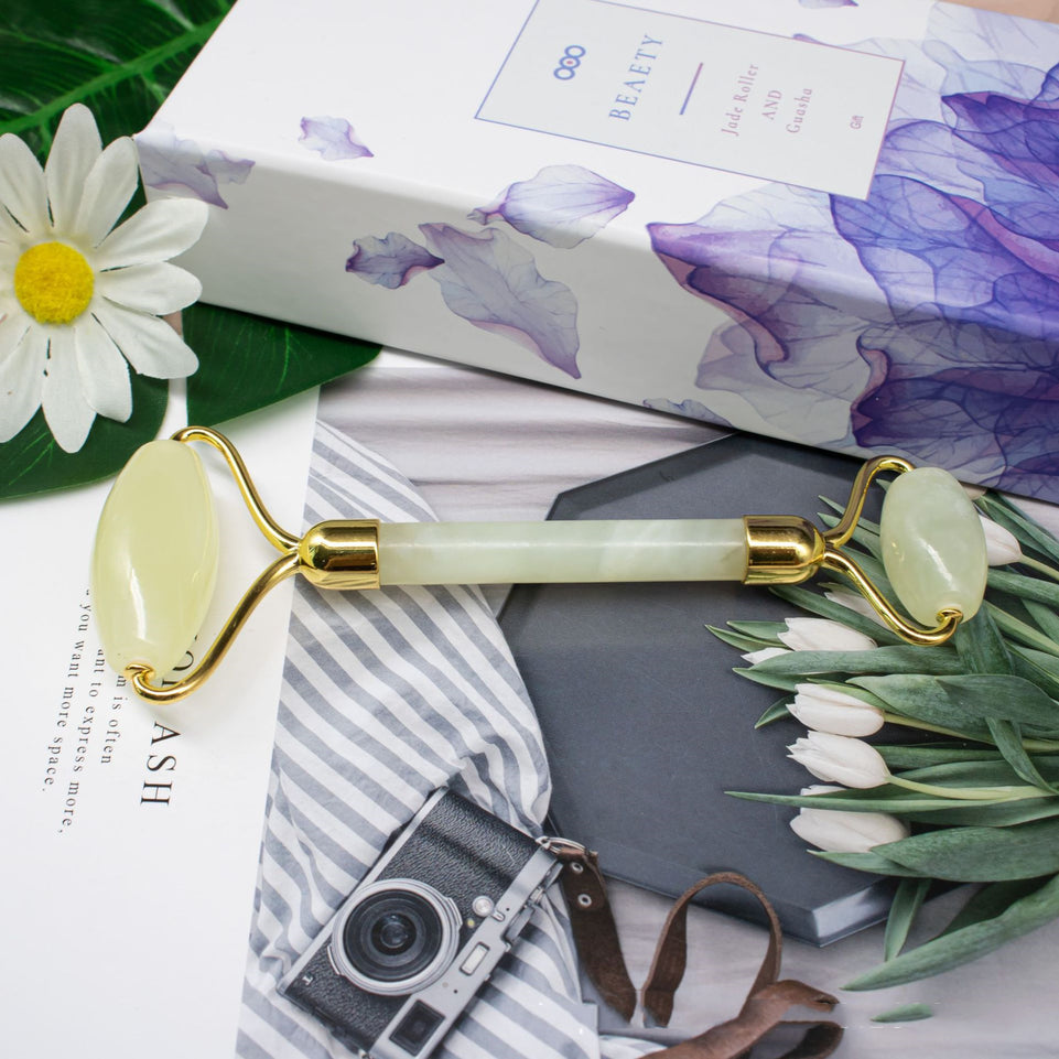 Kit Jade Roller & Gua Sha — Massage Visage