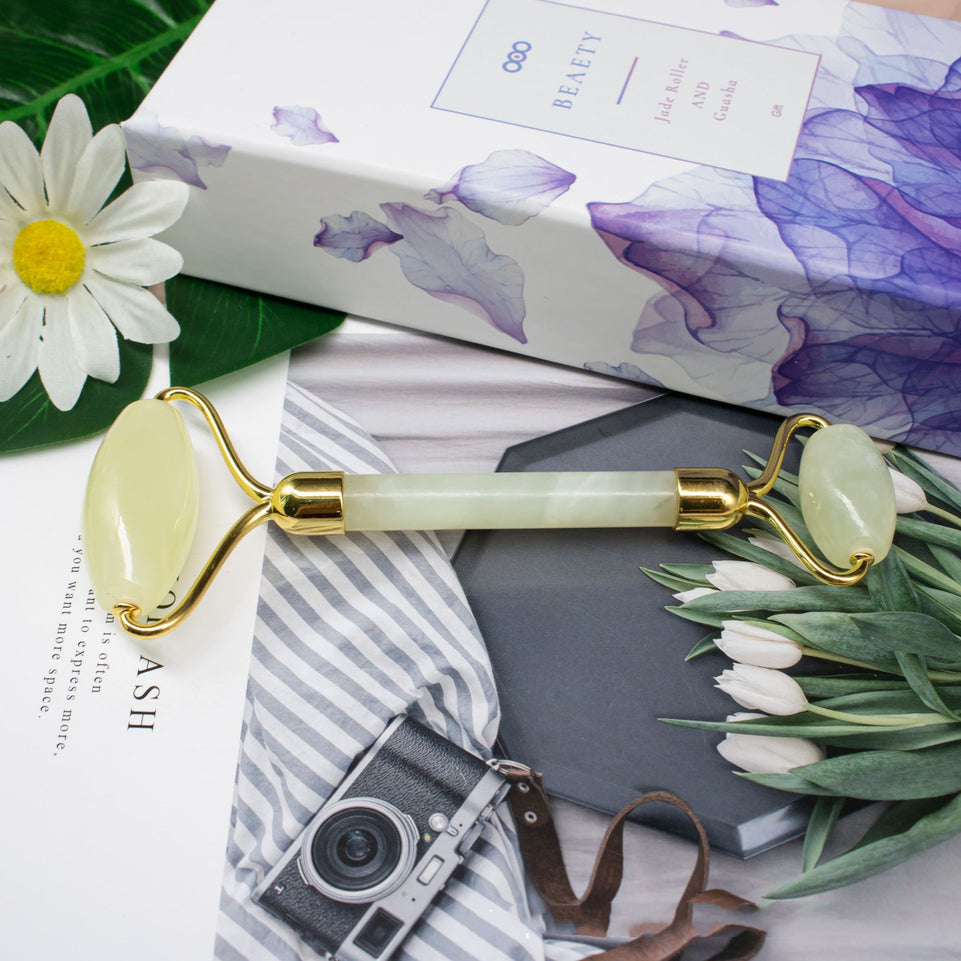 Kit Jade Roller & Gua Sha — Massage Visage