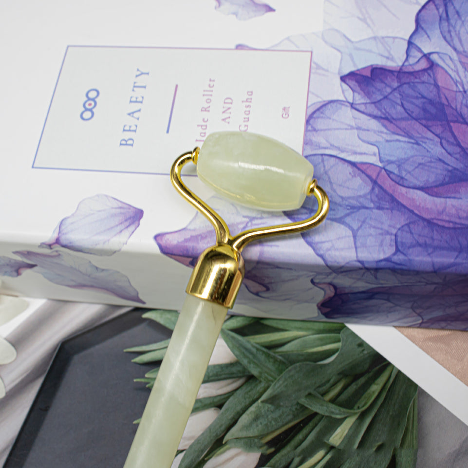 Kit Jade Roller & Gua Sha — Massage Visage
