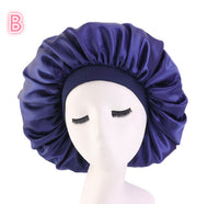 Bonnet Satin de Nuit — Protection Cheveux