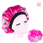 Bonnet Satin de Nuit — Protection Cheveux