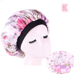 Bonnet Satin de Nuit — Protection Cheveux