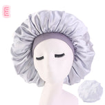 Bonnet Satin de Nuit — Protection Cheveux