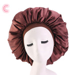Bonnet Satin de Nuit — Protection Cheveux