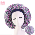 Bonnet Satin de Nuit — Protection Cheveux