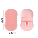 Brosse 2-en-1 Nettoyage & Exfoliation — Silicone Visage