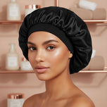 Bonnet Satin de Nuit — Protection Cheveux